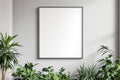 Canvas Frame Mockup | Blank Template #193 — Blank Frame Template | High-Res JPG Instant Download | Commercial Use | bulkmockup | MockupBulk