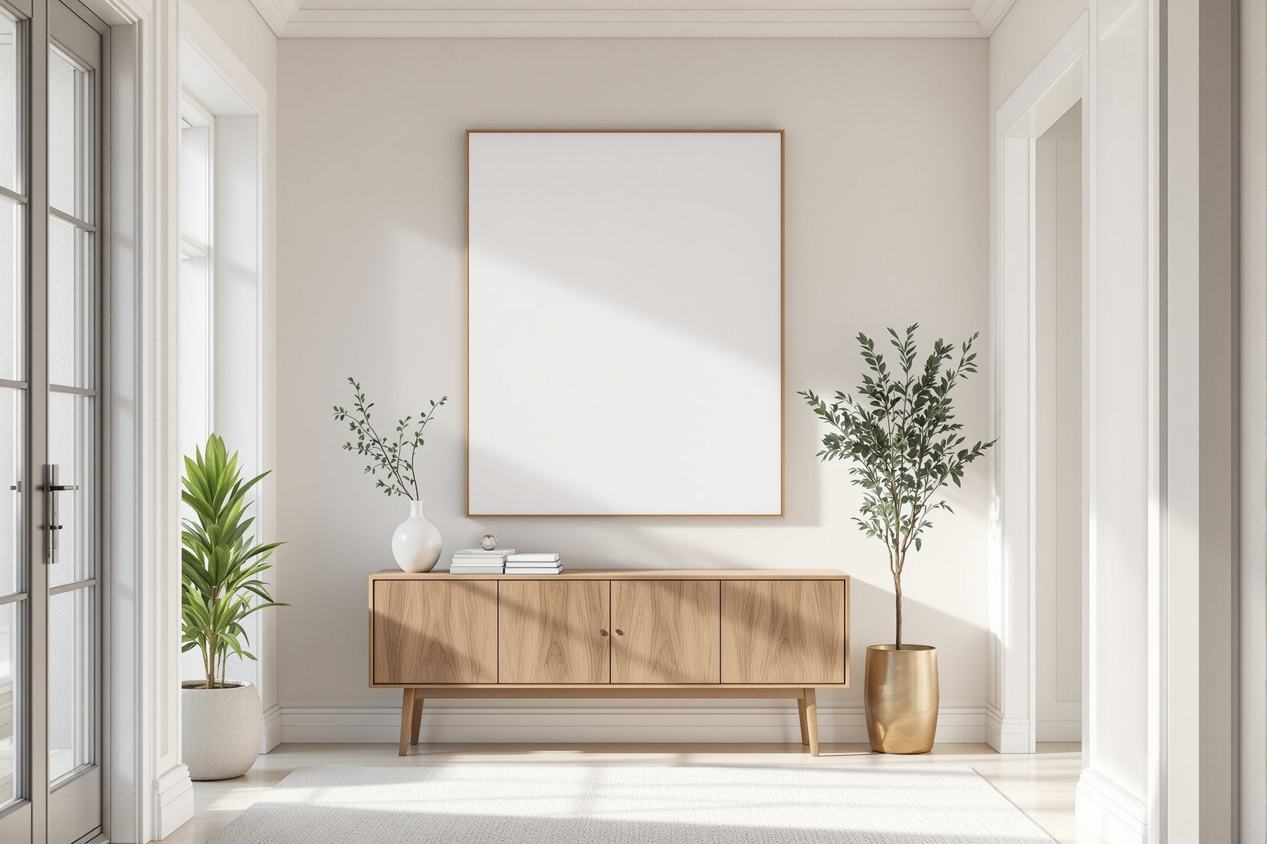 Blank Template #196 Canvas Frame Mockup | Frame Mockup JPG Download | bulkmockup Template | Commercial Licence | MockupBulk