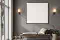 Canvas Frame Mockup, Blank Template #197 | bulkmockup Frame Template | Instant Download JPG | Commercial Use | MockupBulk
