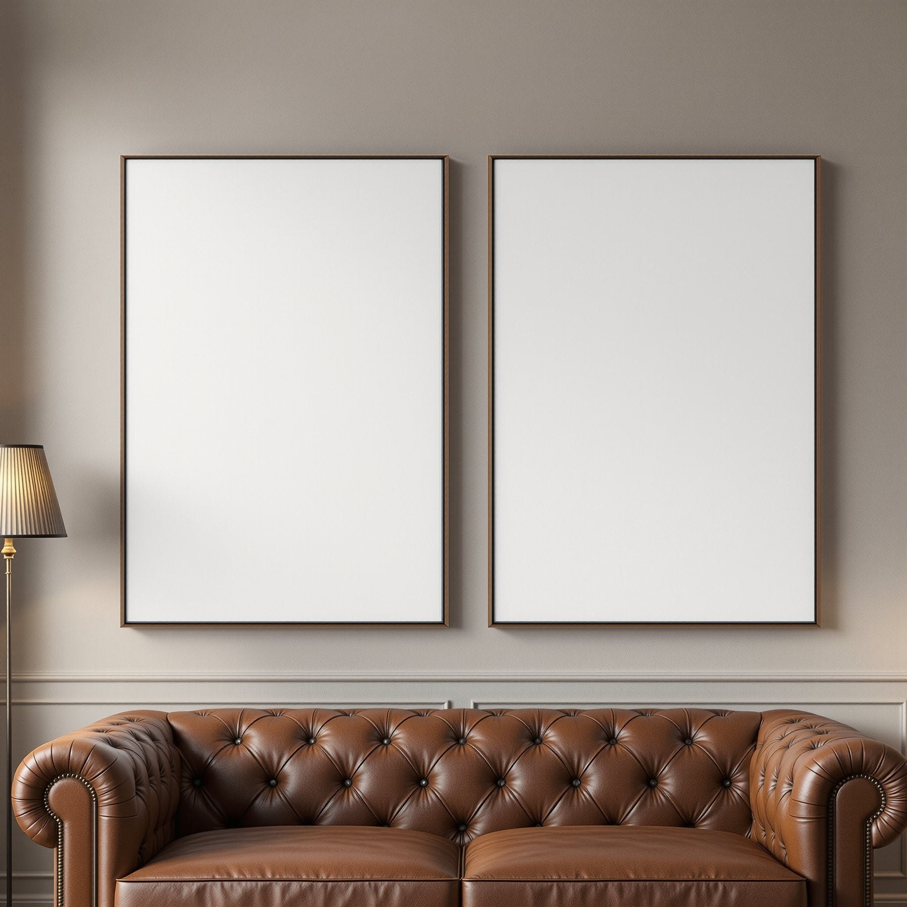 Canvas Frame Mockup | Blank Template #200 — Print-on-Demand Frame Mockup | bulkmockup JPG | Commercial Licence | MockupBulk