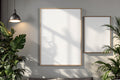 Blank Template #202 Canvas Frame Mockup | Instant bulkmockup Download | Blank Frame JPG Template | Commercial Use | MockupBulk