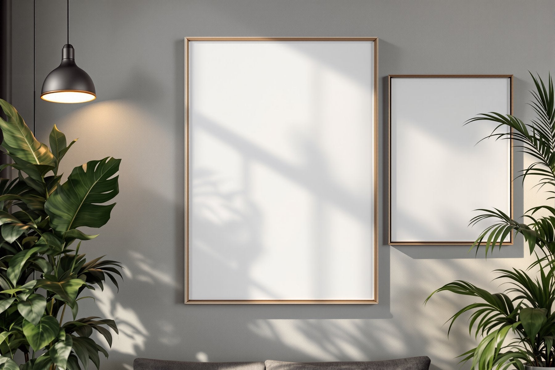 Blank Template #202 Canvas Frame Mockup | Instant bulkmockup Download | Blank Frame JPG Template | Commercial Use | MockupBulk