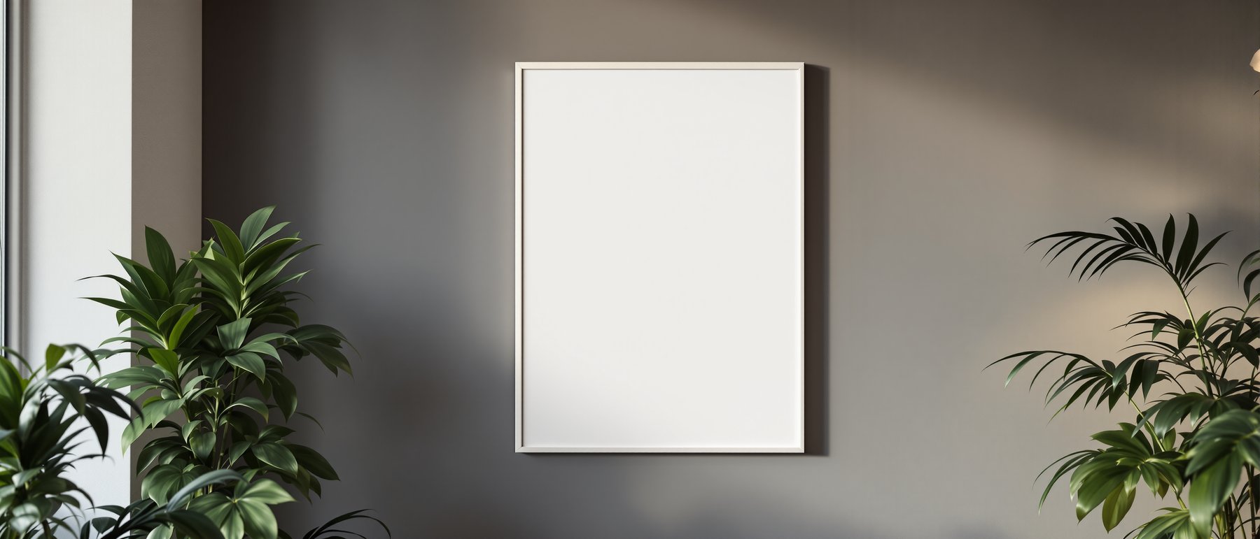 Canvas Frame Mockup | Blank Template #208 — Blank Frame Template | High-Res JPG Instant Download | Commercial Use | bulkmockup | MockupBulk