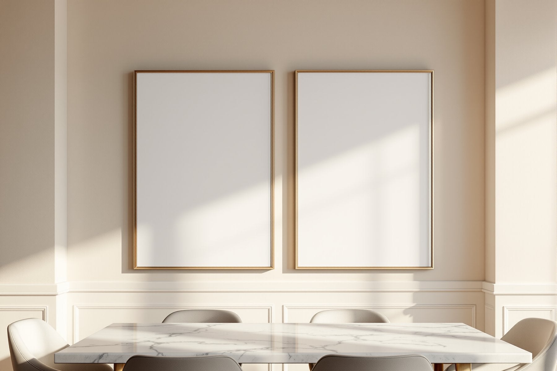 Canvas Frame Mockup, Blank Template #209 | Digital Frame Mockup | bulkmockup JPG Download | For POD Etsy Shopify | MockupBulk