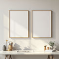 Canvas Frame Mockup, Blank Template #211 | bulkmockup Frame Template | Instant Download JPG | Commercial Use | MockupBulk