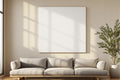 Blank Template #218 Canvas Frame Mockup | High-Res Frame Template JPG | bulkmockup Mockup Store | Commercial Use | MockupBulk