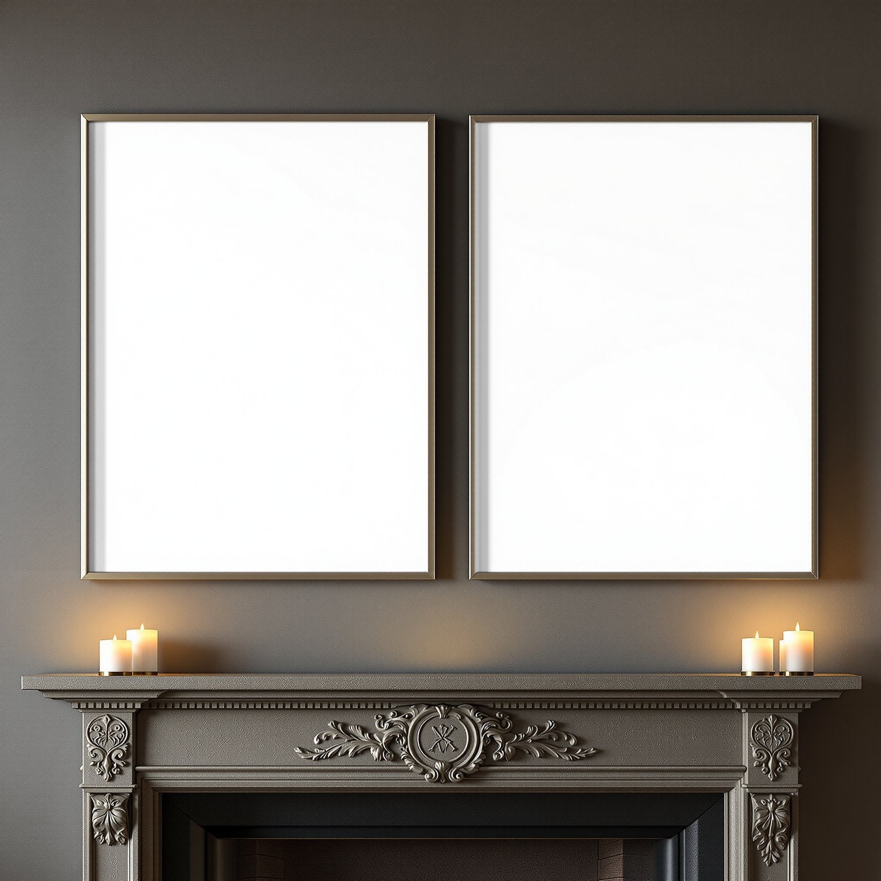Canvas Frame Mockup, Blank Template #223 | Print-on-Demand Frame Mockup | bulkmockup JPG | Commercial Licence | MockupBulk