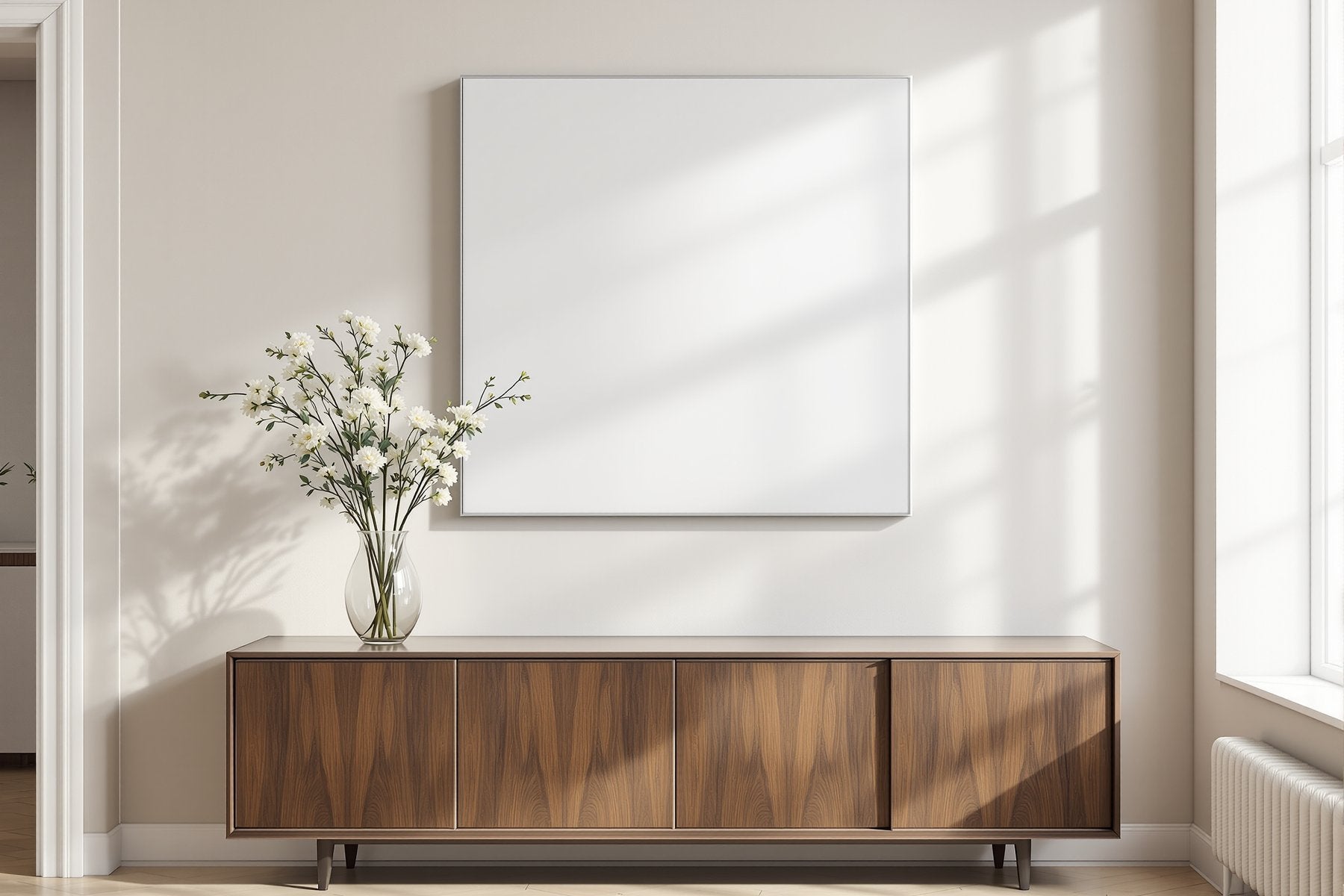 Canvas Frame Mockup, Blank Template #229 | High-Resolution JPG | bulkmockup Template | For Etsy POD Print Sellers | MockupBulk