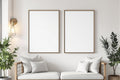 Canvas Frame Mockup — Blank Template #239 — Empty Frame Mockup Template | JPG Digital Download | Commercial Licence | bulkmockup Shop