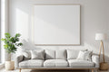 Blank Template #244 Canvas Frame Mockup | Print-on-Demand Frame Mockup | bulkmockup JPG | Commercial Licence | MockupBulk
