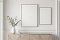 Canvas Frame Mockup | Blank Template #246 — Frame Mockup JPG Download | bulkmockup Template | Commercial Licence | MockupBulk