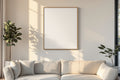 Blank Template #247 Canvas Frame Mockup | Instant bulkmockup Download | Blank Frame JPG Template | Commercial Use | MockupBulk