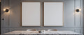 Canvas Frame Mockup — Blank Template #253 — Digital Frame Mockup | bulkmockup JPG Download | For POD Etsy Shopify | MockupBulk
