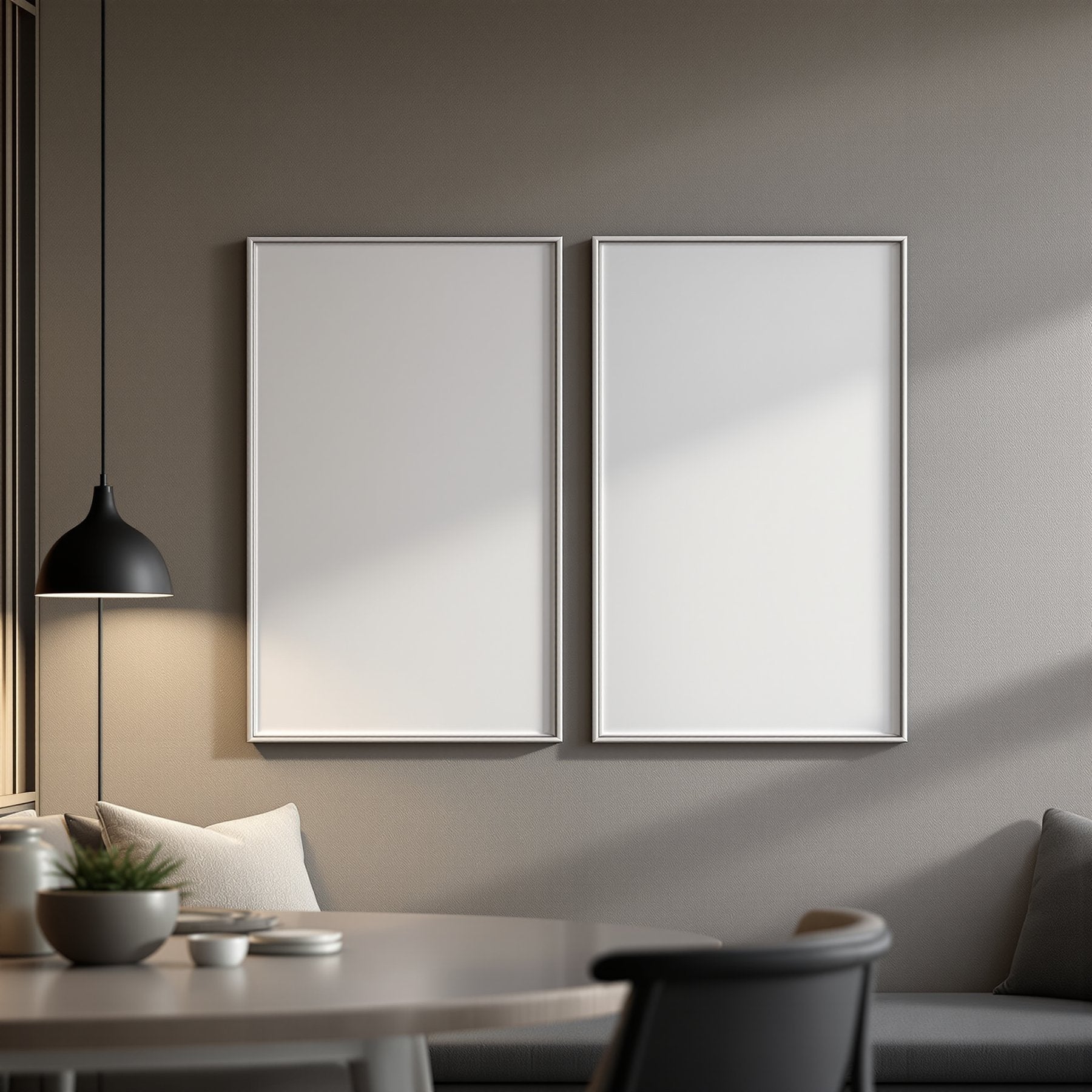 Canvas Frame Mockup | Blank Template #260 — High-Res Frame Template JPG | bulkmockup Mockup Store | Commercial Use | MockupBulk