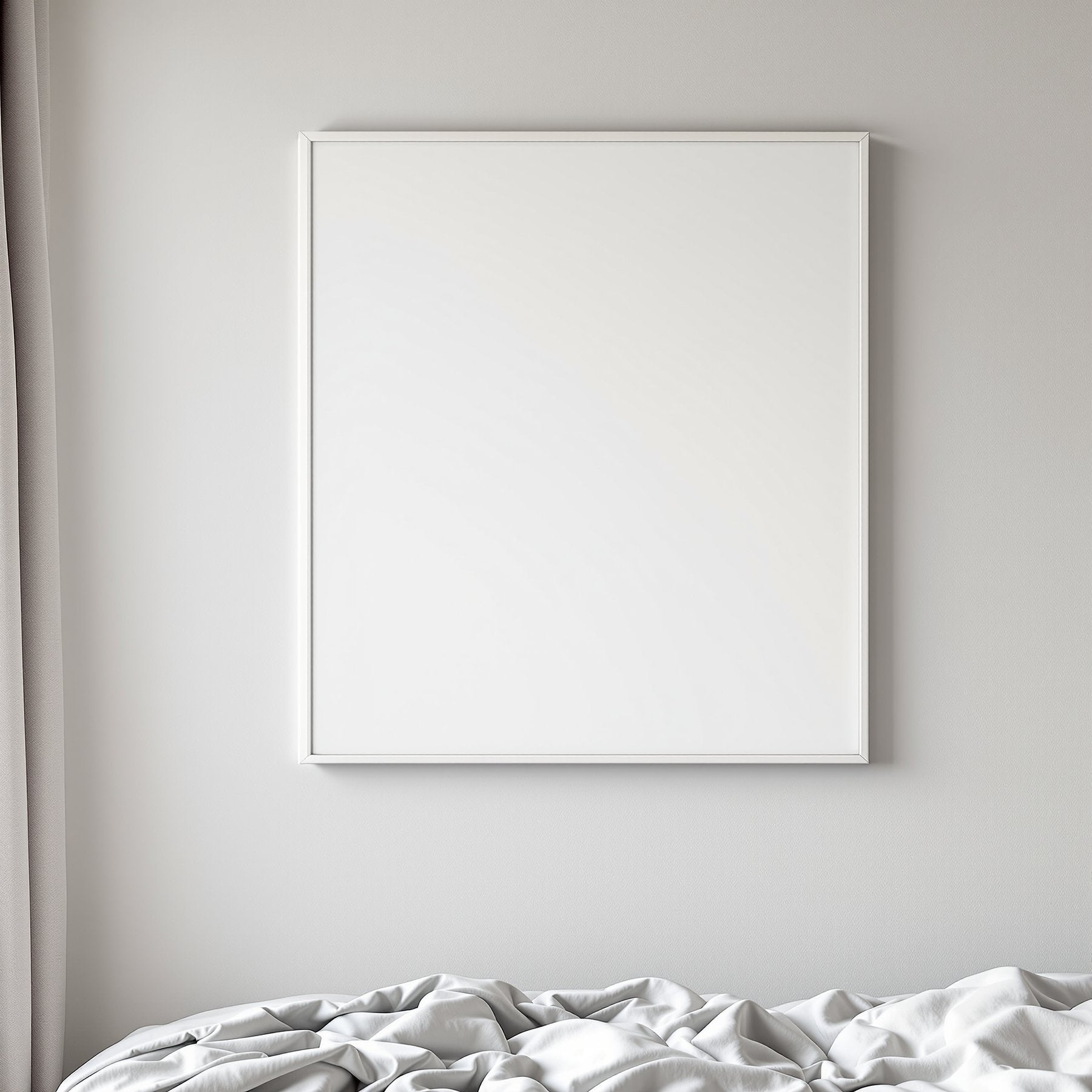 Blank Template #264 Canvas Frame Mockup | Blank Frame Template for Etsy | bulkmockup JPG Download | Commercial Use | MockupBulk