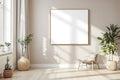 Canvas Frame Mockup | Blank Template #271 | bulkmockup Digital Download | Blank Frame JPG | Commercial Licence Included | MockupBulk