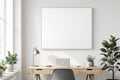 Canvas Frame Mockup — Blank Template #272 — Instant bulkmockup Download | Blank Frame JPG Template | Commercial Use | MockupBulk