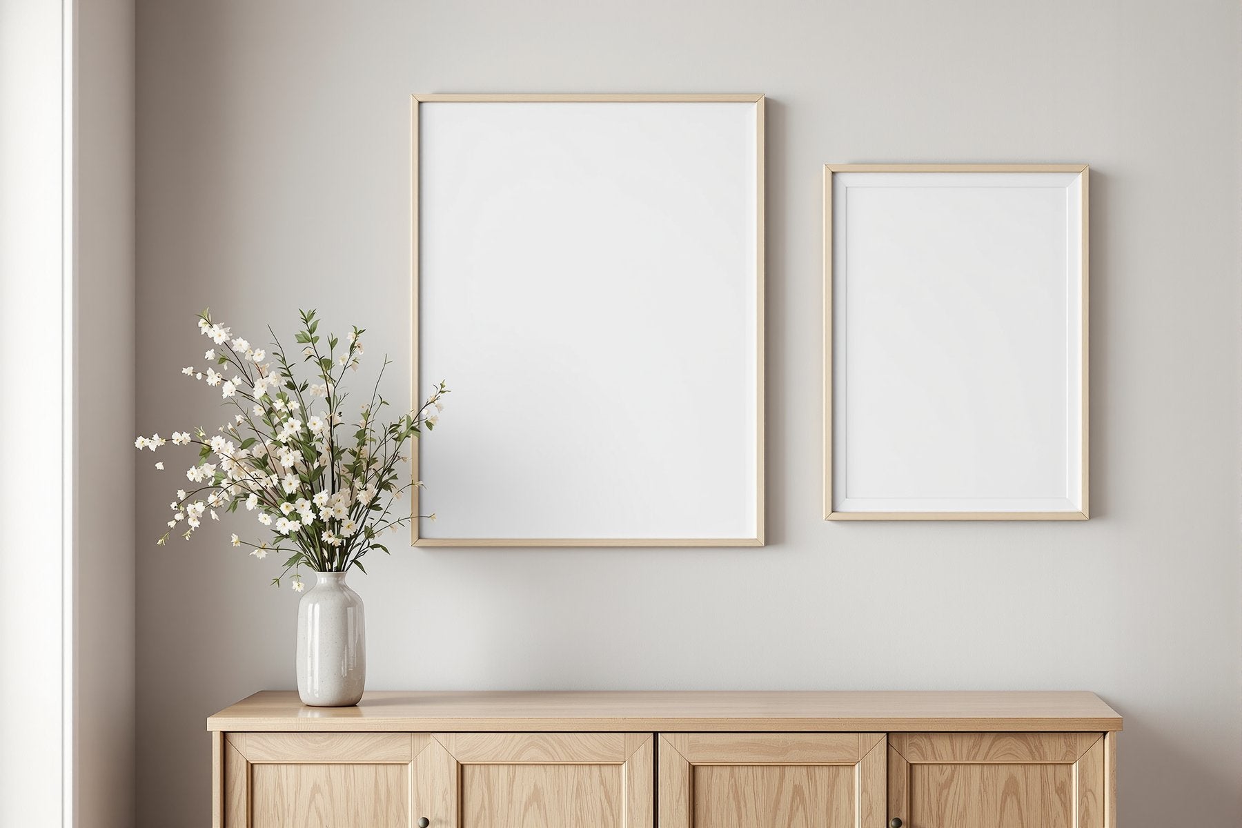 Canvas Frame Mockup, Blank Template #275 | Frame Template JPG | Instant bulkmockup Download | Commercial Use | MockupBulk