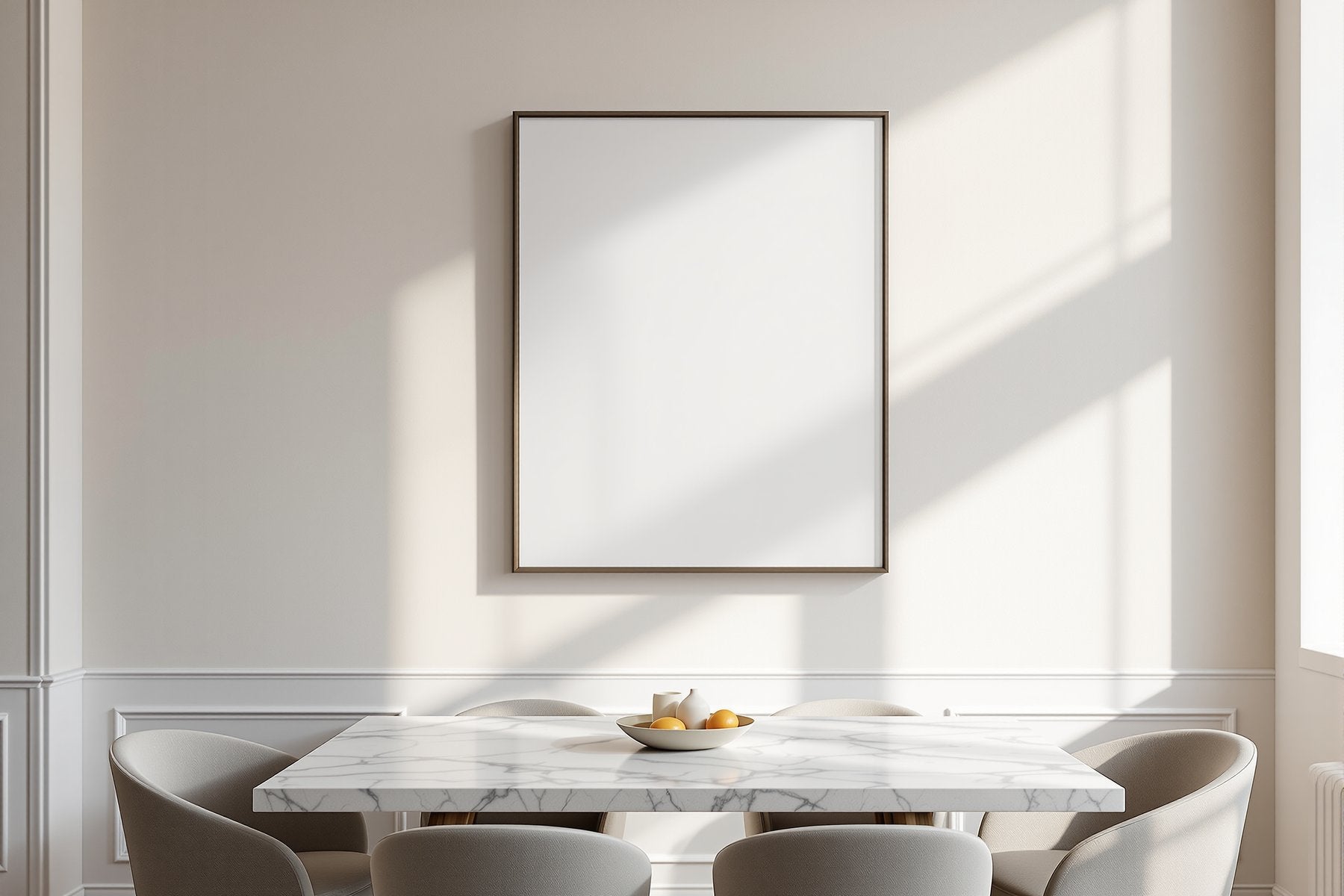 Blank Template #279 Canvas Frame Mockup | bulkmockup Digital Download | Blank Frame JPG | Commercial Licence Included | MockupBulk