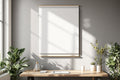 Blank Template #280 Canvas Frame Mockup | Empty Frame Template | bulkmockup High-Res JPG | Commercial Use Included | MockupBulk