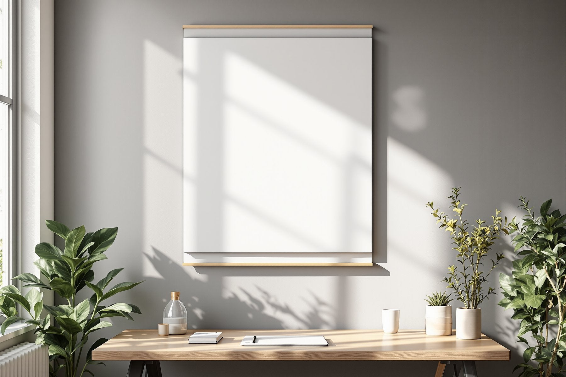 Blank Template #280 Canvas Frame Mockup | Empty Frame Template | bulkmockup High-Res JPG | Commercial Use Included | MockupBulk