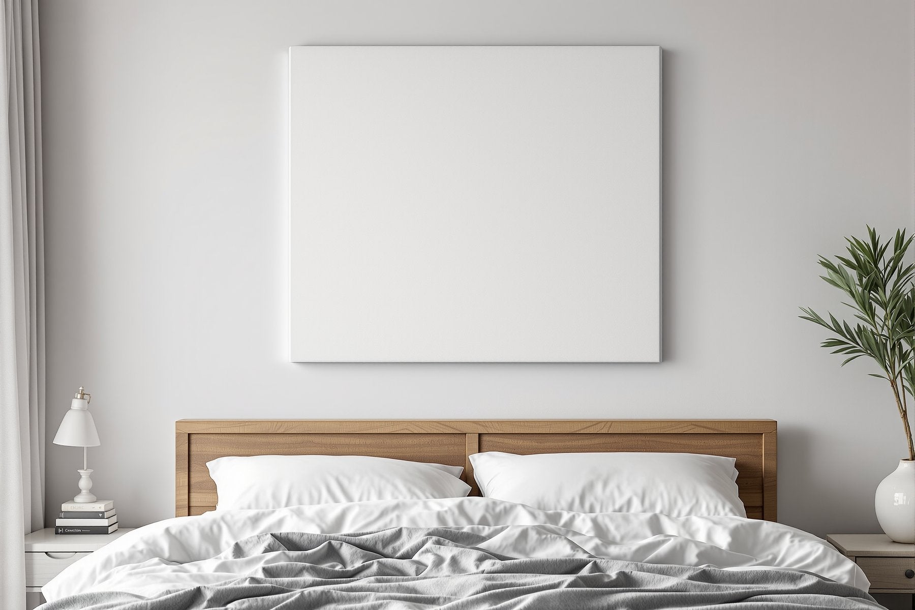 Canvas Frame Mockup, Blank Template #285 | Empty Frame Template | bulkmockup High-Res JPG | Commercial Use Included | MockupBulk