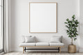 Canvas Frame Mockup | Blank Template #287 | Blank Frame Mockup JPG | Commercial Licence | bulkmockup Download | MockupBulk