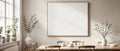Blank Template #290 Canvas Frame Mockup | Empty Frame Template | bulkmockup High-Res JPG | Commercial Use Included | MockupBulk