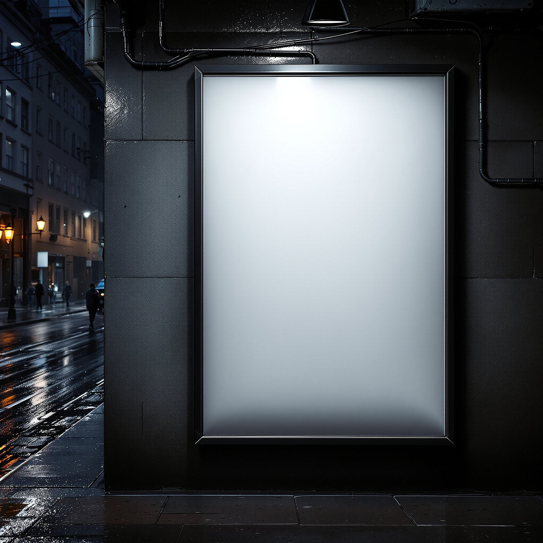 Blank Template #003 Grunge Frame Mockup | Empty Frame Template | bulkmockup High-Res JPG | Commercial Use Included | MockupBulk
