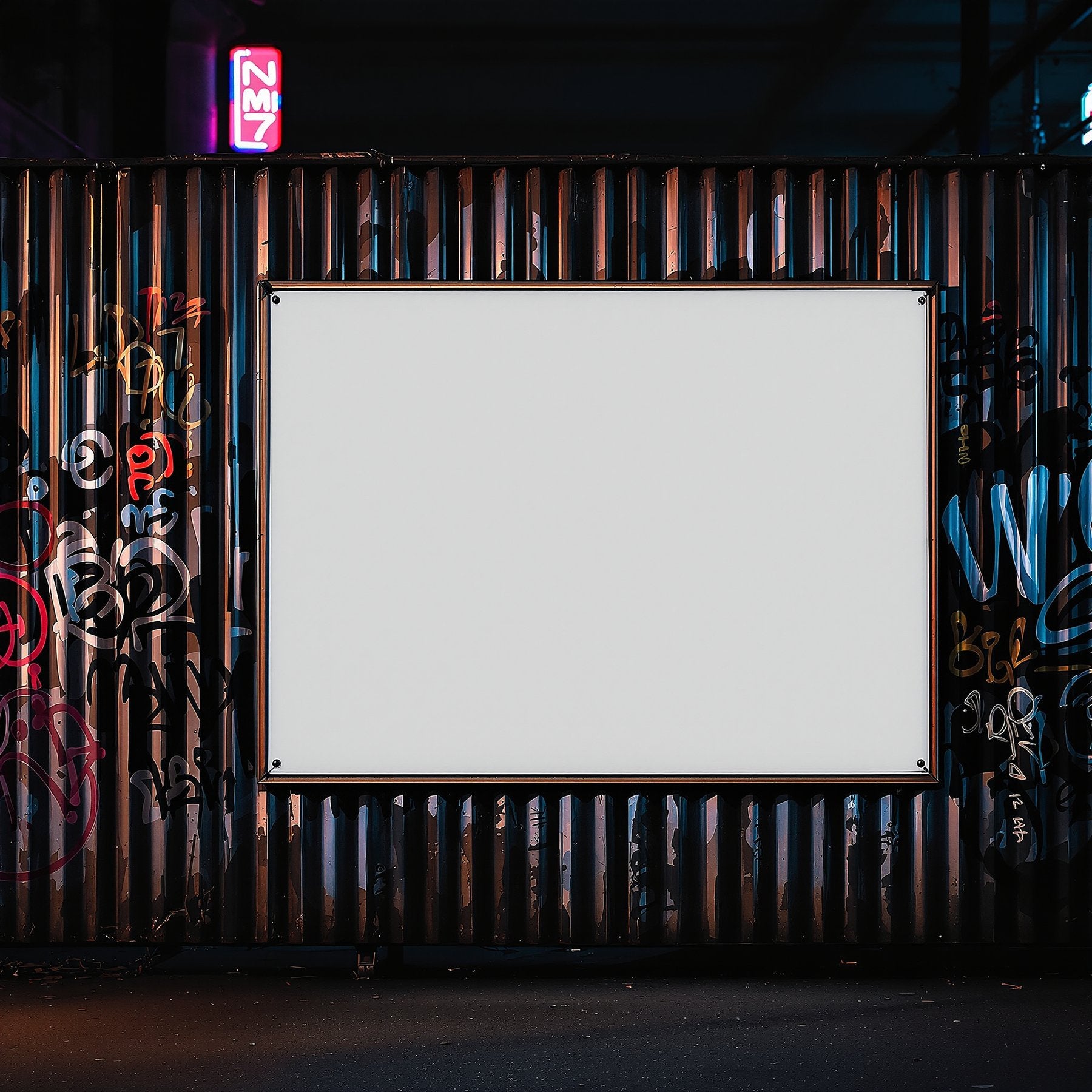Grunge Frame Mockup | Blank Template #007 | bulkmockup Blank Frame Template | High-Res JPG | Commercial Licence | MockupBulk