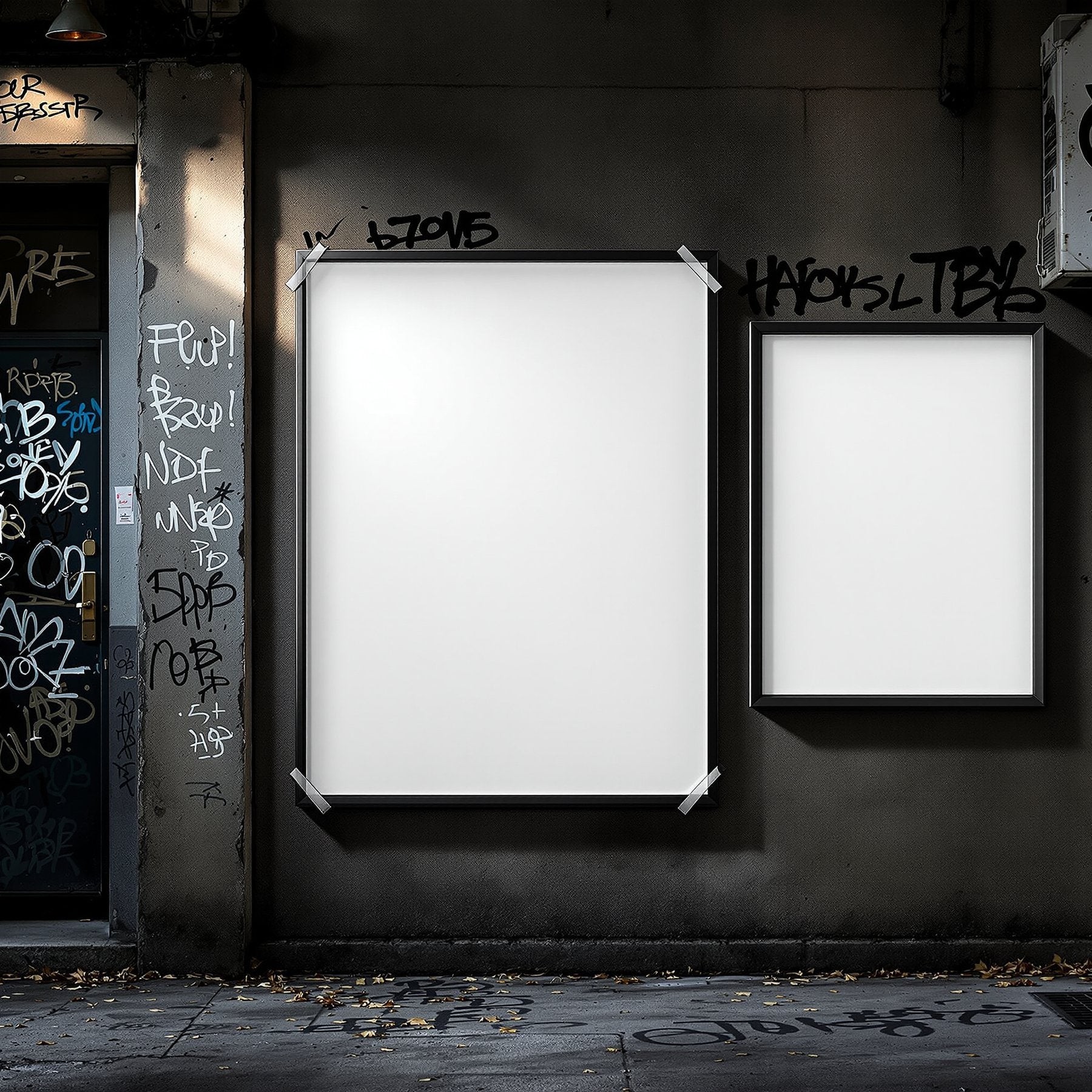 Grunge Frame Mockup | Blank Template #012 — bulkmockup Frame Template | Instant Download JPG | Commercial Use | MockupBulk