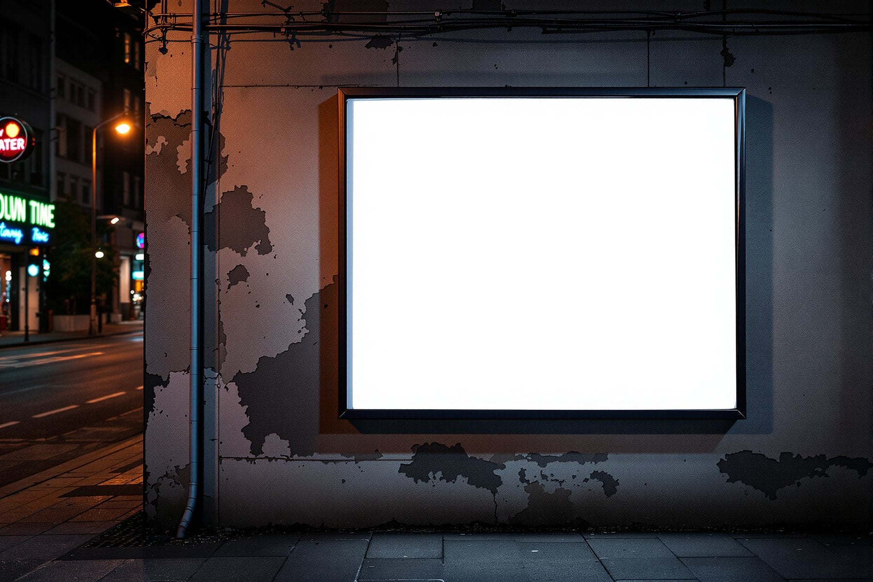 Grunge Frame Mockup — Blank Template #014 — bulkmockup Frame Template | Instant Download JPG | Commercial Use | MockupBulk