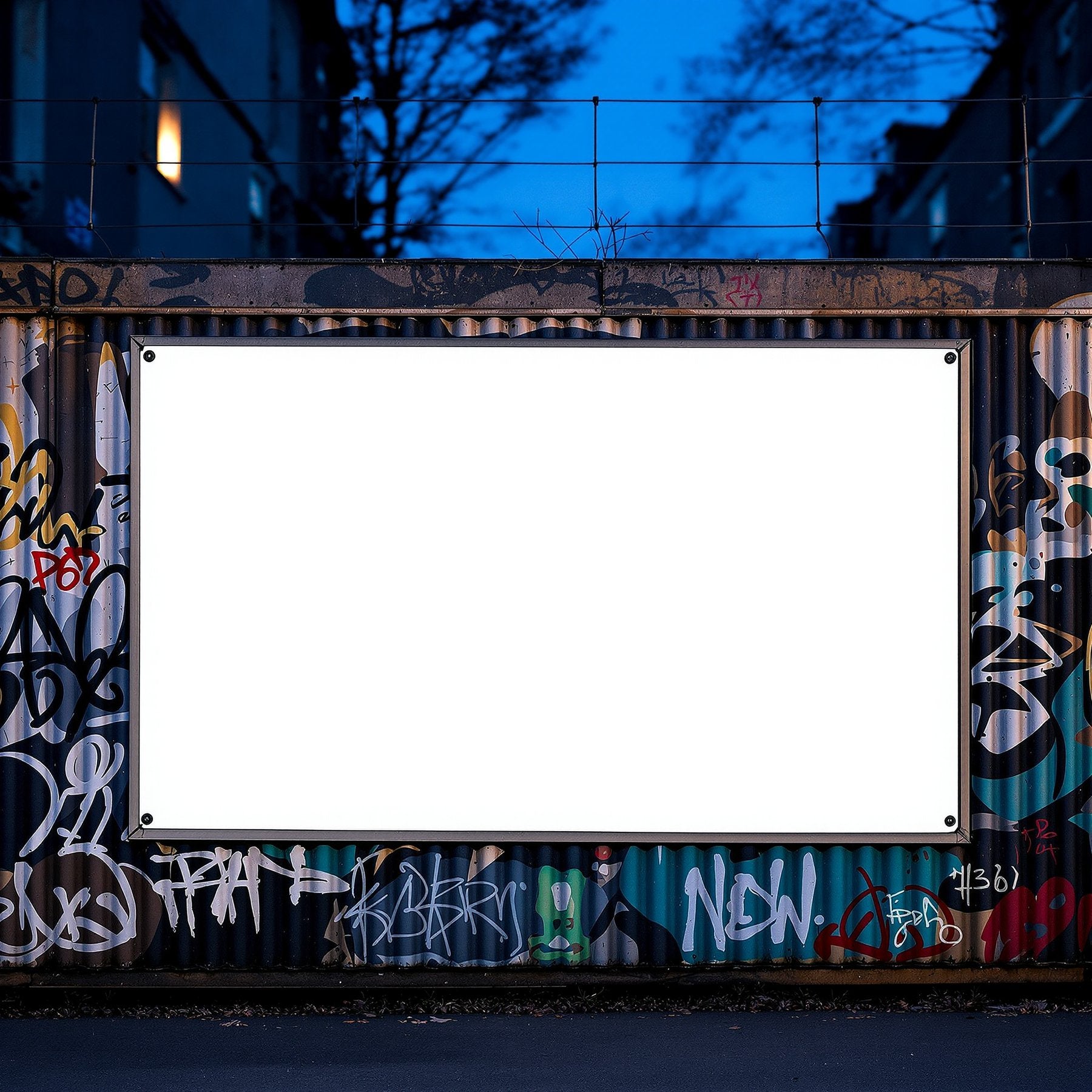 Grunge Frame Mockup | Blank Template #016 — High-Res Frame Template JPG | bulkmockup Mockup Store | Commercial Use | MockupBulk