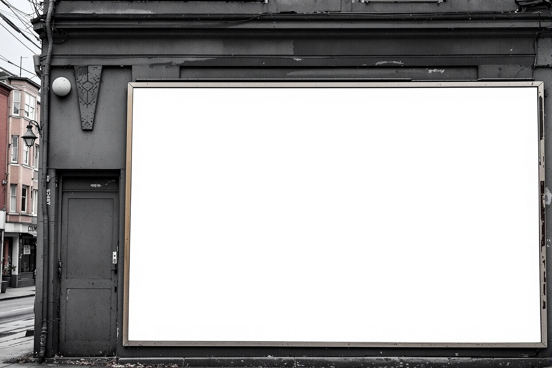 Grunge Frame Mockup | Blank Template #017 — Print-on-Demand Frame Mockup | bulkmockup JPG | Commercial Licence | MockupBulk