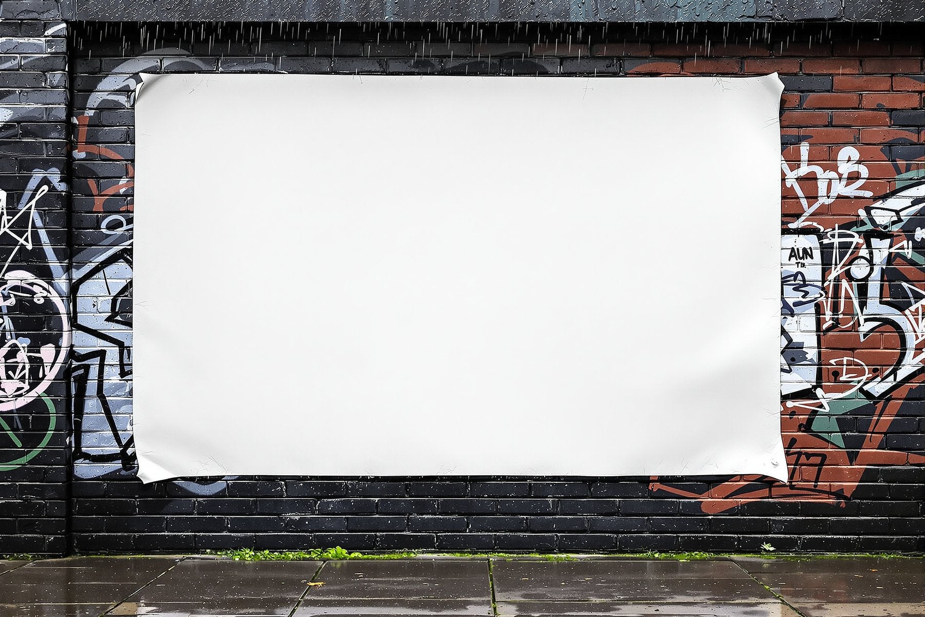 Blank Template #019 Grunge Frame Mockup | Print-on-Demand Frame Mockup | bulkmockup JPG | Commercial Licence | MockupBulk