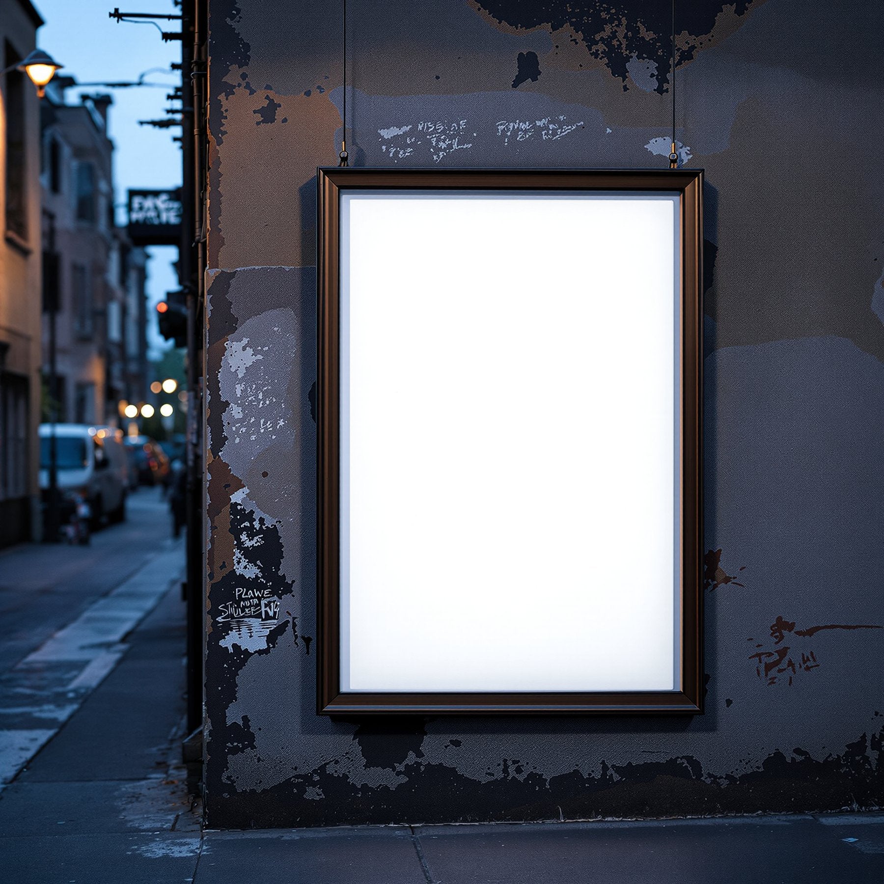 Grunge Frame Mockup | Blank Template #020 — Frame Mockup JPG Download | bulkmockup Template | Commercial Licence | MockupBulk