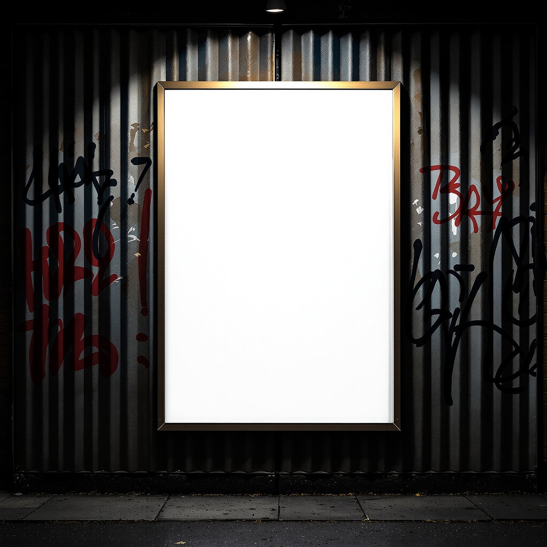 Blank Template #033 Grunge Frame Mockup | Frame Template JPG | Instant bulkmockup Download | Commercial Use | MockupBulk
