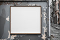 Blank Template #034 Grunge Frame Mockup | Frame Mockup JPG Download | bulkmockup Template | Commercial Licence | MockupBulk