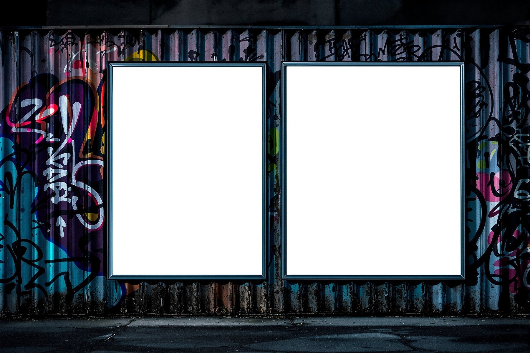 Grunge Frame Mockup | Blank Template #035 | Empty Frame Mockup Template | JPG Digital Download | Commercial Licence | bulkmockup Shop