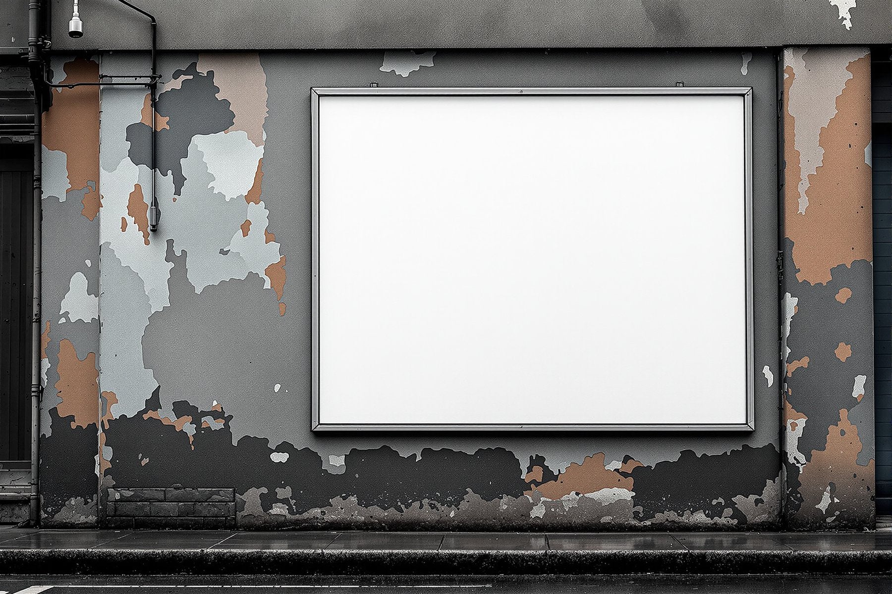 Grunge Frame Mockup | Blank Template #036 — High-Resolution JPG | bulkmockup Template | For Etsy POD Print Sellers | MockupBulk