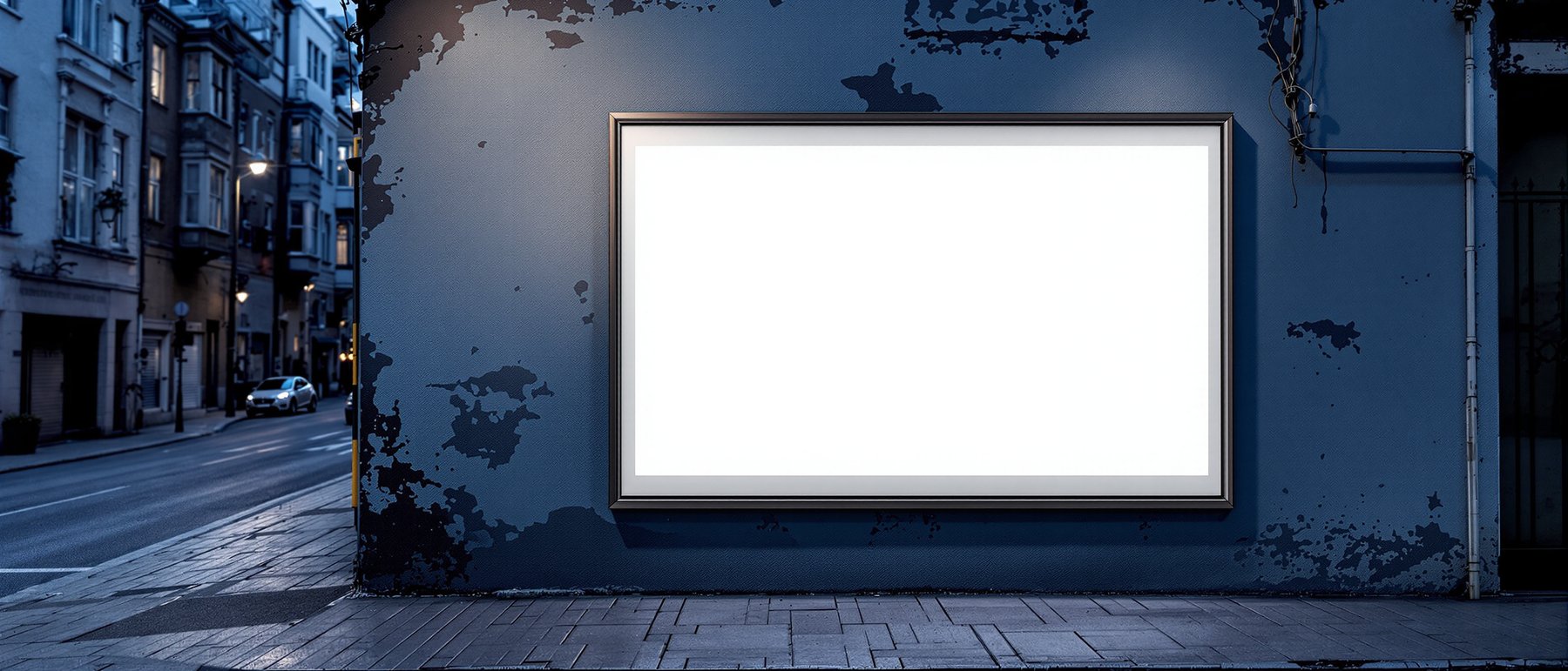 Grunge Frame Mockup — Blank Template #041 — Frame Template JPG | Instant bulkmockup Download | Commercial Use | MockupBulk