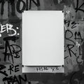 Grunge Frame Mockup | Blank Template #043 | Empty Frame Mockup Template | JPG Digital Download | Commercial Licence | bulkmockup Shop