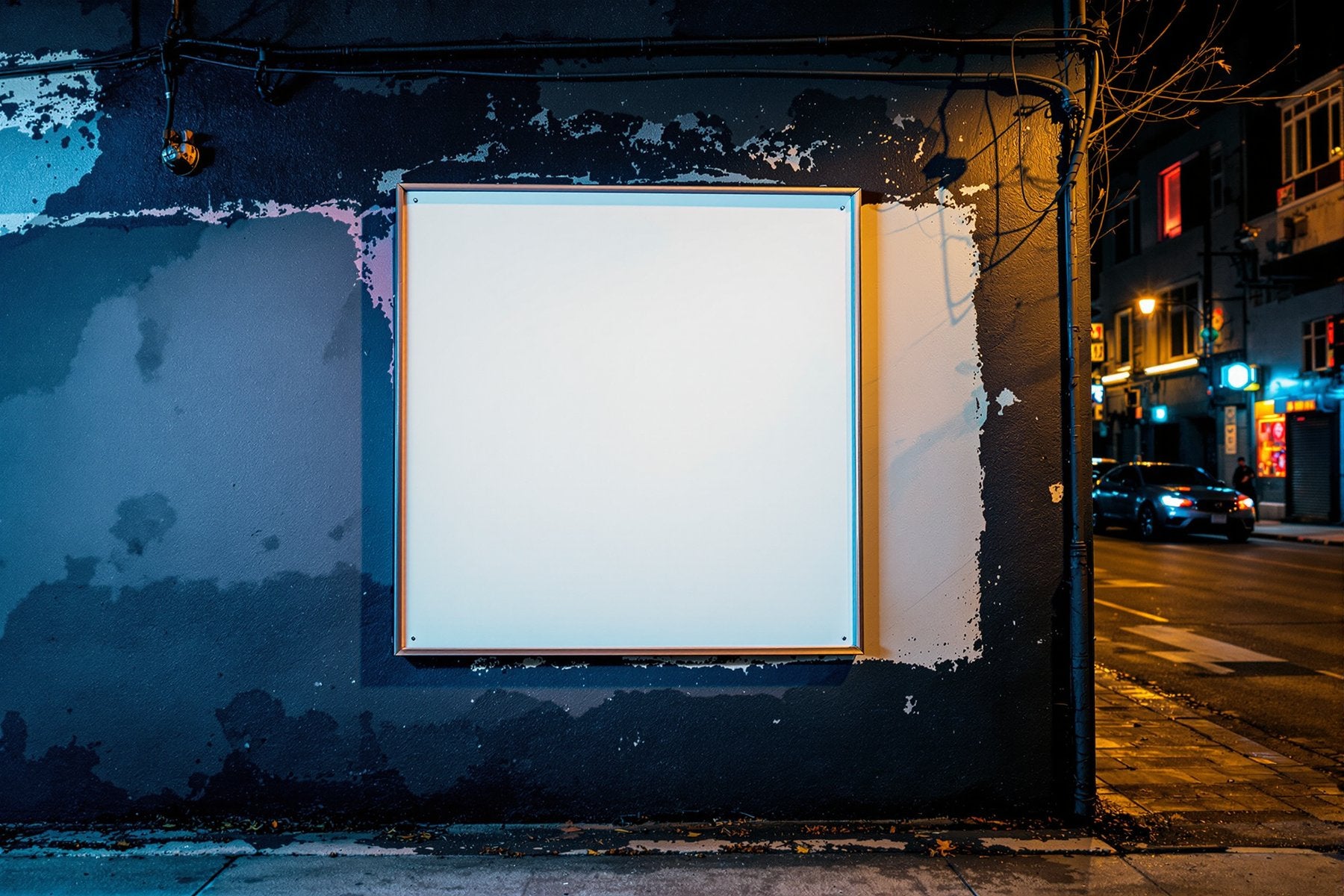 Grunge Frame Mockup, Blank Template #047 | High-Resolution JPG | bulkmockup Template | For Etsy POD Print Sellers | MockupBulk