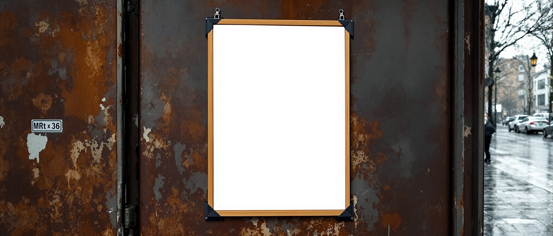 Grunge Frame Mockup, Blank Template #049 | Blank Frame Mockup JPG | Commercial Licence | bulkmockup Download | MockupBulk