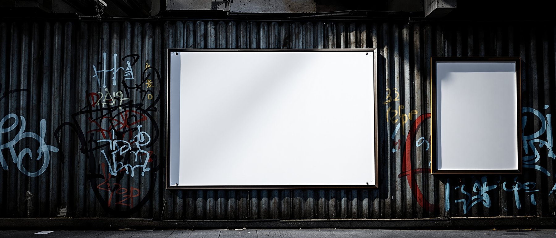 Grunge Frame Mockup, Blank Template #083 | Blank Frame Mockup JPG | Commercial Licence | bulkmockup Download | MockupBulk