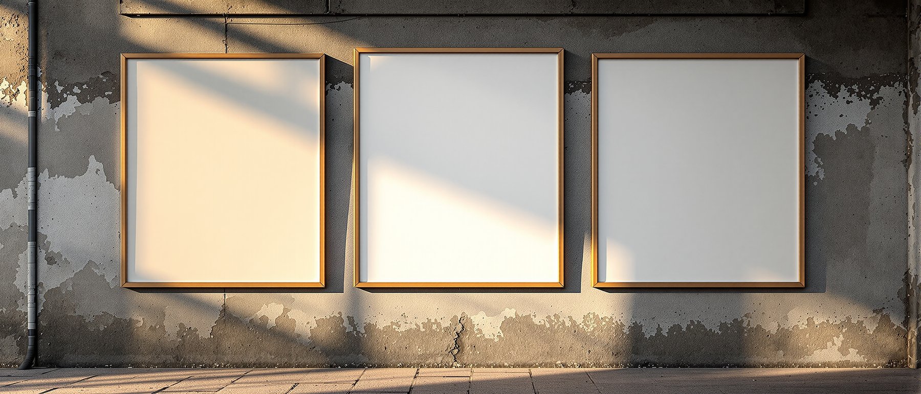 Blank Template #085 Grunge Frame Mockup | Blank Frame Template | High-Res JPG Instant Download | Commercial Use | bulkmockup | MockupBulk