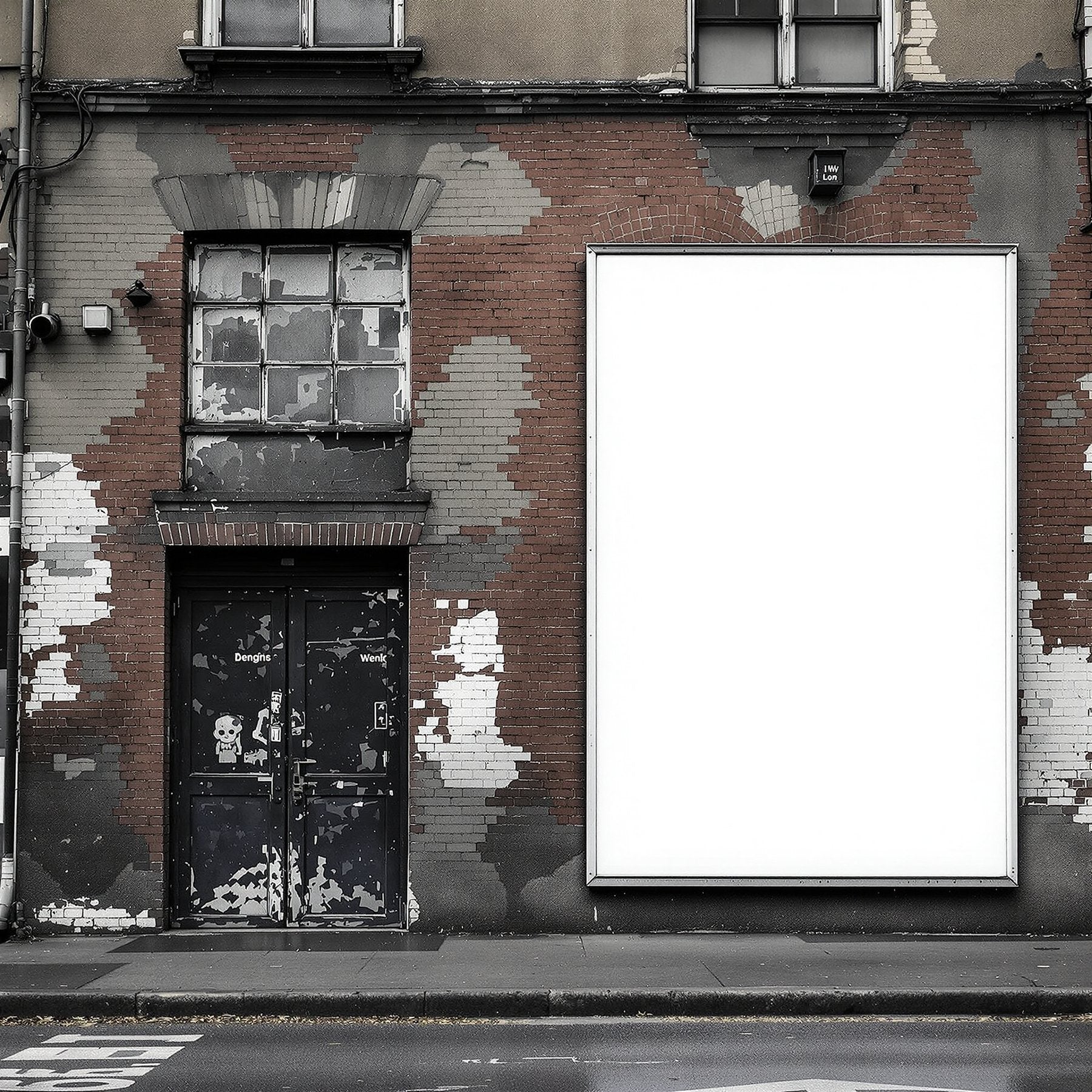Grunge Frame Mockup — Blank Template #086 — bulkmockup Digital Download | Blank Frame JPG | Commercial Licence Included | MockupBulk