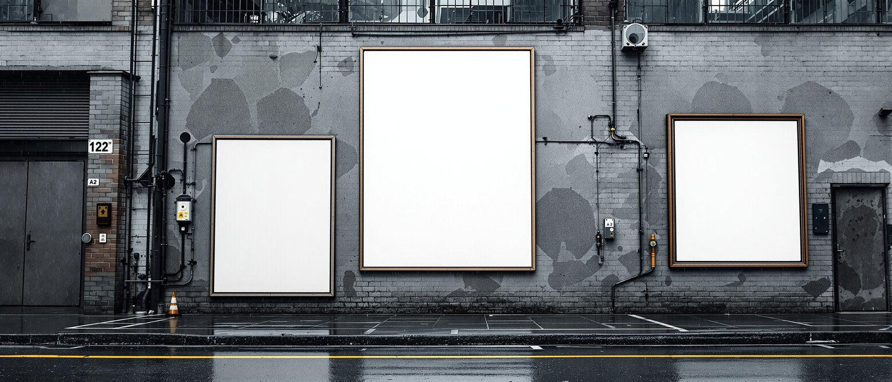 Grunge Frame Mockup | Blank Template #095 | Blank Frame Template for Etsy | bulkmockup JPG Download | Commercial Use | MockupBulk
