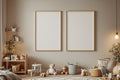 Kids Frame Mockup, Blank Template #010 | Empty Frame Template | bulkmockup High-Res JPG | Commercial Use Included | MockupBulk