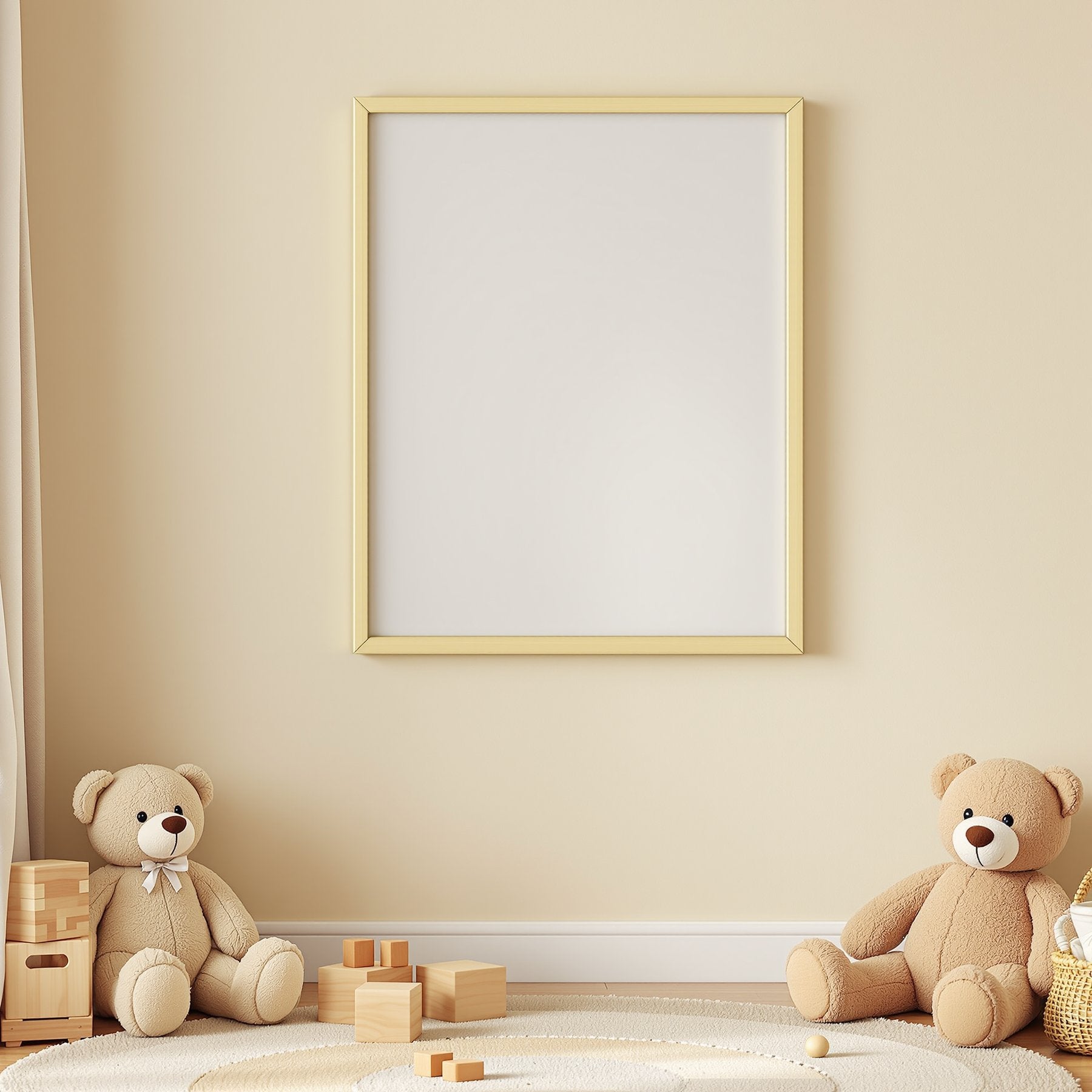 Kids Frame Mockup, Blank Template #029 | Empty Frame Mockup Template | JPG Digital Download | Commercial Licence | bulkmockup Shop